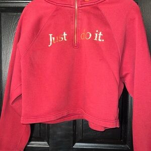 Nike Burgundy Hoodie